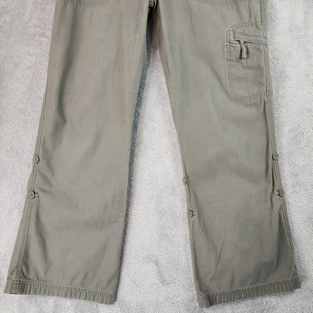 The North Face Pants Womens Size 8 Regular Olive Green Cargo Utility Hiking - Picture 8 of 14